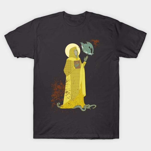 Saint Hastur of the Yellow Sign T-Shirt by sewarren71